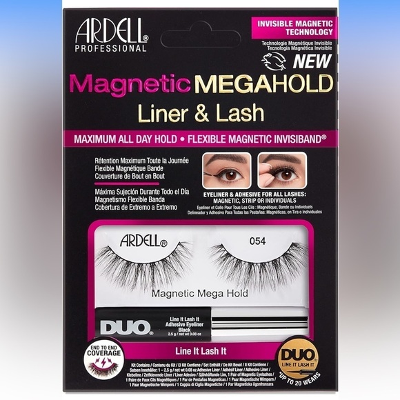 Ardell Magnetic MegaHold Liquid Liner & Lash 054, 1 pair - Picture 1 of 3